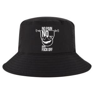 No Pain No Gain Bodybuilder Funny Gift Cool Comfort Performance Bucket Hat