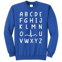 Nurse Pqrst Nursing Student Ekg Alphabet Funny Nurse Gift Sweatshirt