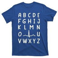 Nurse Pqrst Nursing Student Ekg Alphabet Funny Nurse Gift T-Shirt