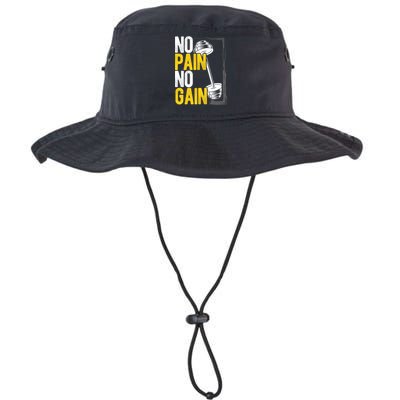 No Pain No Gain Workout Gym Lifting Gift Bucket Hat