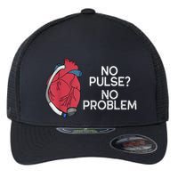No Pulse No Problem Heartmate Lvad Heart Cvicu Flexfit Unipanel Trucker Cap