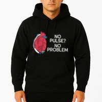 No Pulse No Problem Heartmate Lvad Heart Cvicu Hoodie