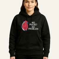 No Pulse No Problem Heartmate Lvad Heart Cvicu Hoodie