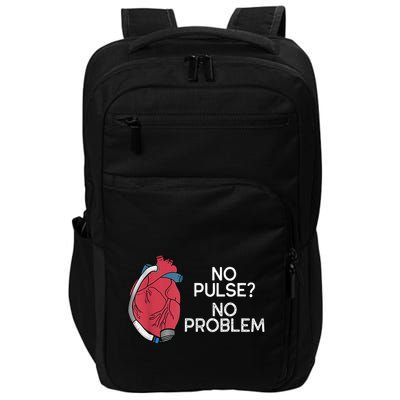 No Pulse No Problem Heartmate Lvad Heart Cvicu Impact Tech Backpack