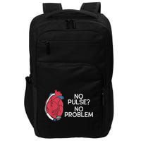 No Pulse No Problem Heartmate Lvad Heart Cvicu Impact Tech Backpack