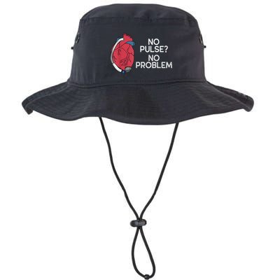No Pulse No Problem Heartmate Lvad Heart Cvicu Bucket Hat