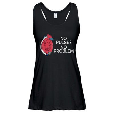 No Pulse No Problem Heartmate Lvad Heart Cvicu Ladies Essential Flowy Tank