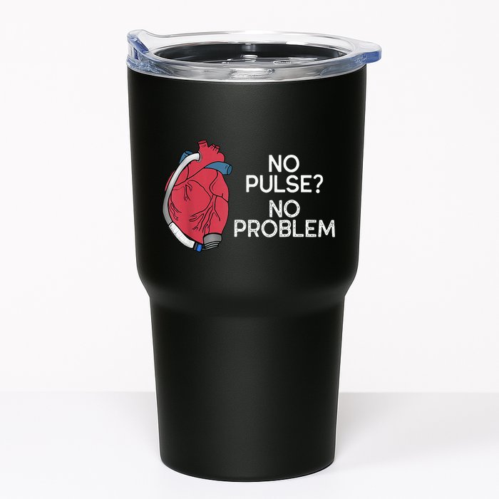 No Pulse No Problem Heartmate Lvad Heart Cvicu Tumbler