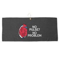 No Pulse No Problem Heartmate Lvad Heart Cvicu Large Microfiber Waffle Golf Towel