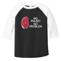 No Pulse No Problem Heartmate Lvad Heart Cvicu Toddler Fine Jersey T-Shirt