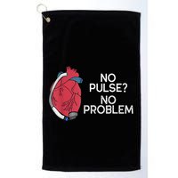 No Pulse No Problem Heartmate Lvad Heart Cvicu Golf Towel