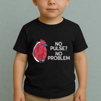 No Pulse No Problem Heartmate Lvad Heart Cvicu Toddler T-Shirt