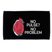 No Pulse No Problem Heartmate Lvad Heart Cvicu Microfiber Hand Towel