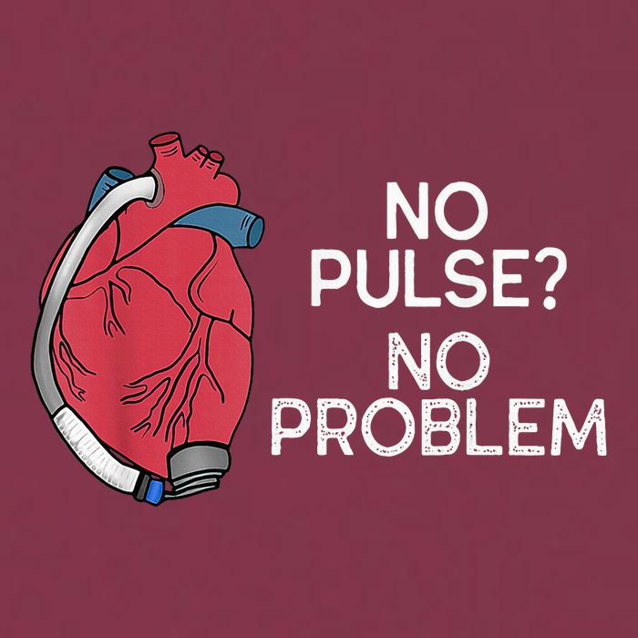 No Pulse No Problem Heartmate Lvad Heart Cvicu 16oz Travel Tumbler