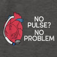 No Pulse No Problem Heartmate Lvad Heart Cvicu Vector Backpack