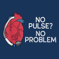 No Pulse No Problem Heartmate Lvad Heart Cvicu Infant Baby Jersey Bodysuit