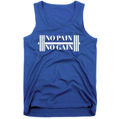 No Pain No Gain Gym Gear Cute Gift Tank Top