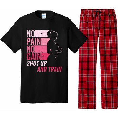 No Pain No Gain Gym Workout And Fitness Training Gym Meaningful Gift Pajama Set