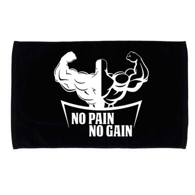 No Pain No Gain Microfiber Hand Towel