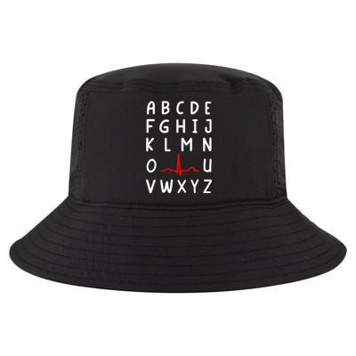 Nurse Pqrst Nursing Ecg And Ekg Alphabet Funny Nurse Gift Cool Comfort Performance Bucket Hat