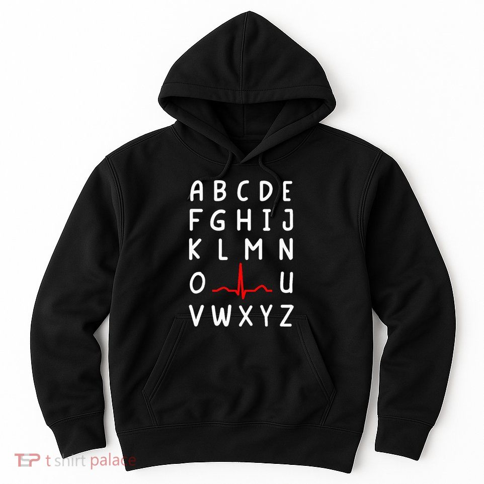 Nurse Pqrst Nursing Ecg And Ekg Alphabet Funny Nurse Hoodie