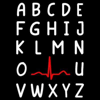 Nurse Pqrst Nursing Ecg And Ekg Alphabet Funny Nurse T-Shirt