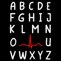 Nurse Pqrst Nursing Ecg And Ekg Alphabet Funny Nurse Flat Bill Trucker Hat