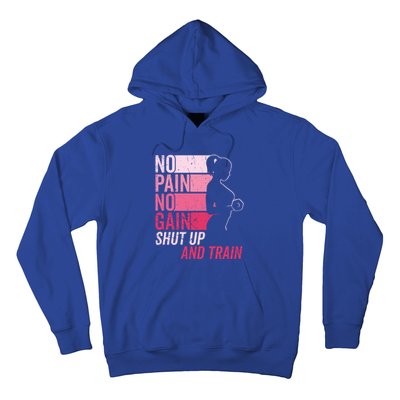 No Pain No Gain Gym Workout And Fitness Training Gym Great Gift Hoodie