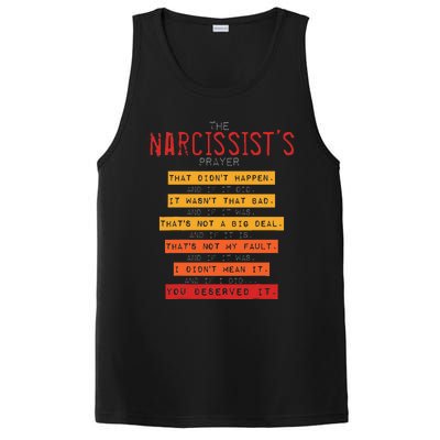 NarcissistS Prayer Narcissistic Abuse Awareness Survivor PosiCharge Competitor Tank