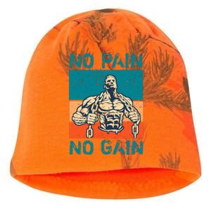 No Pain No Gain Kati - Camo Knit Beanie