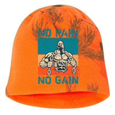 No Pain No Gain Kati - Camo Knit Beanie