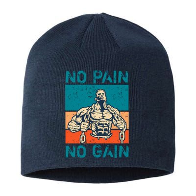 No Pain No Gain Sustainable Beanie