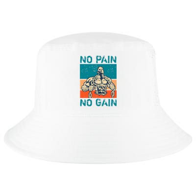 No Pain No Gain Cool Comfort Performance Bucket Hat