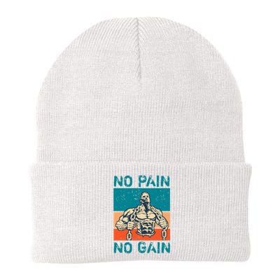 No Pain No Gain Knit Cap Winter Beanie