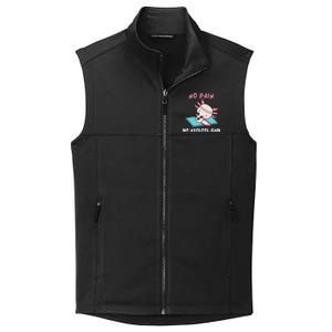 No Pain No Axolotl Gain Cute Axolotl Workout Fitness Lover Collective Smooth Fleece Vest