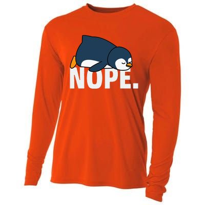 Nope Penguin Cooling Performance Long Sleeve Crew