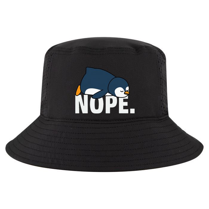 Nope Penguin Cool Comfort Performance Bucket Hat