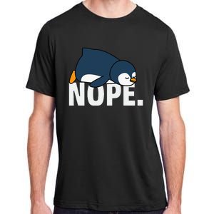 Nope Penguin Adult ChromaSoft Performance T-Shirt