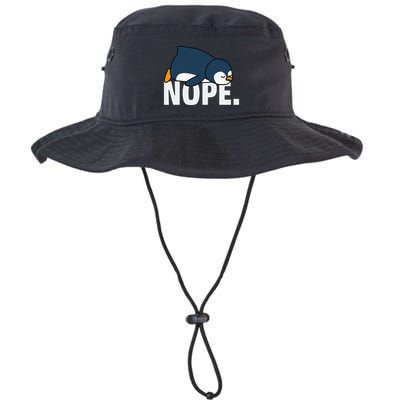 Nope Penguin Bucket Hat
