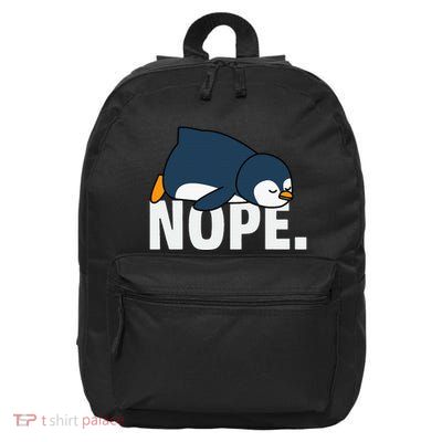 Nope Penguin 16 in Basic Backpack