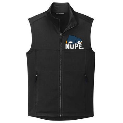 Nope Penguin Collective Smooth Fleece Vest