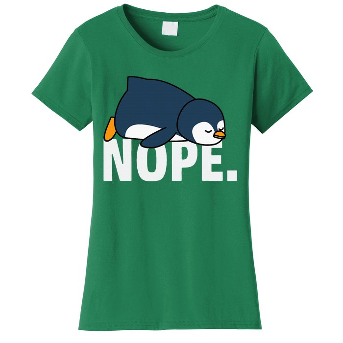 Nope Penguin Women's T-Shirt