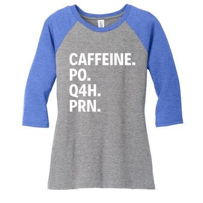 Nurse Prn Nurse Funny Nurse Gift For Nurse Healthcare Worker Cute Gift Women's Tri-Blend 3/4-Sleeve Raglan Shirt