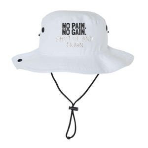 No Pain No Gain Shut Up And Train Gift Legacy Cool Fit Booney Bucket Hat