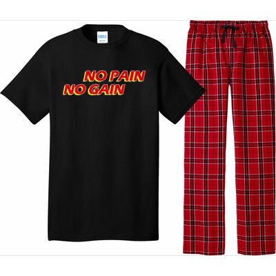 No Pain No Gain Gift Pajama Set