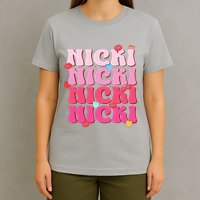 Nicki Personalized Name I Love Nicki Vintage T-Shirt
