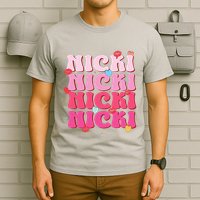 Nicki Personalized Name I Love Nicki Vintage T-Shirt