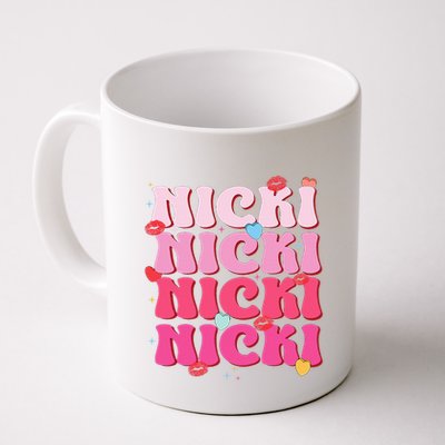 Nicki Personalized Name I Love Nicki Vintage Mug