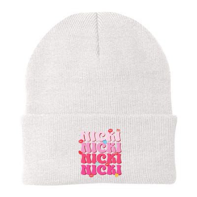 Nicki Personalized Name I Love Nicki Vintage Beanie