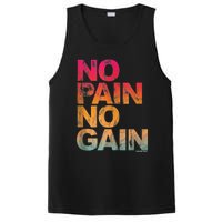 No Pain No Gain Motivation Workout Gym PosiCharge Competitor Tank